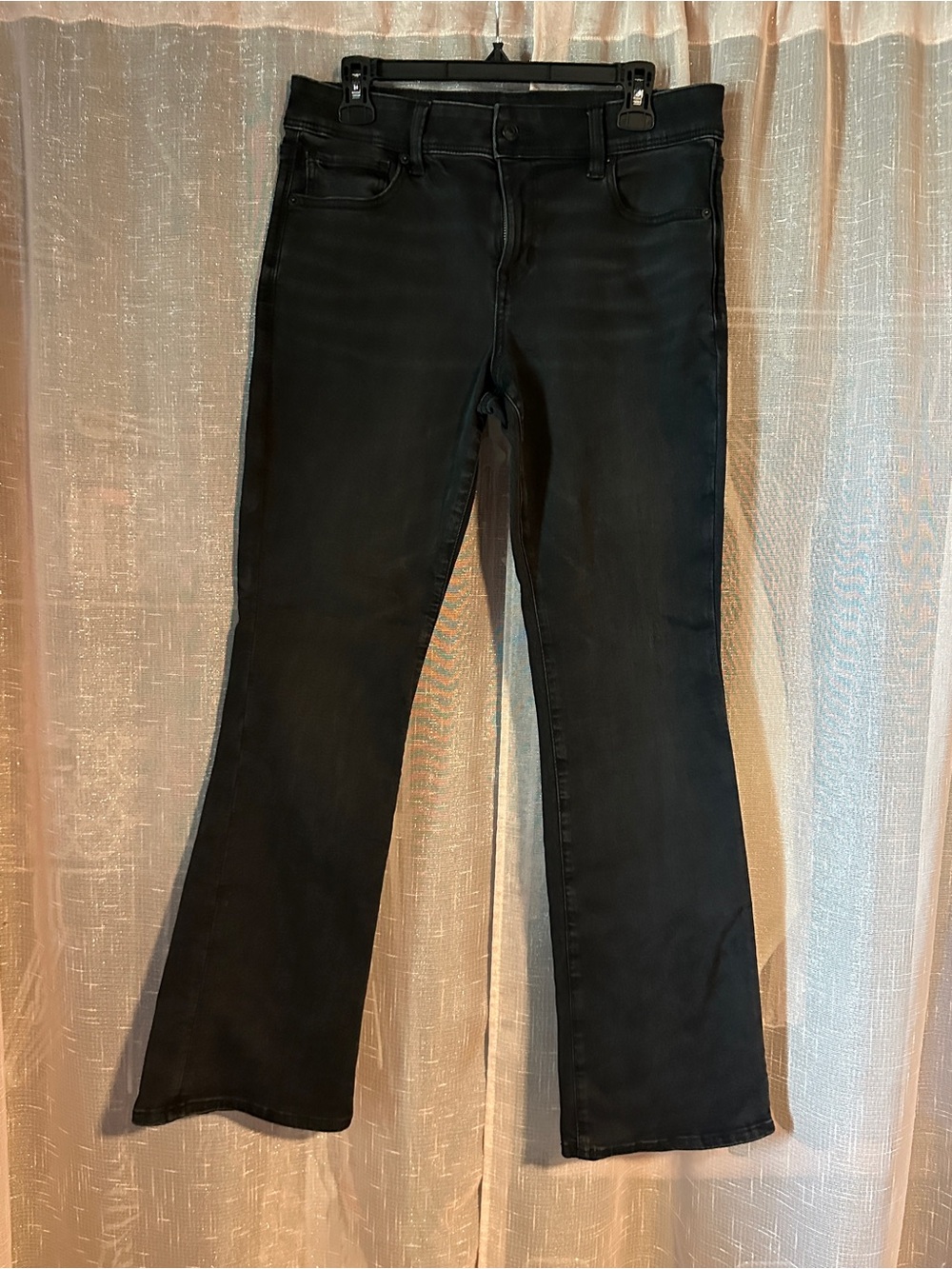 American Eagle Outfitters Black Flare Jeans